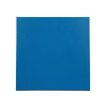 Hazel Branch Uninstalled Square Decorative Tile - Blue