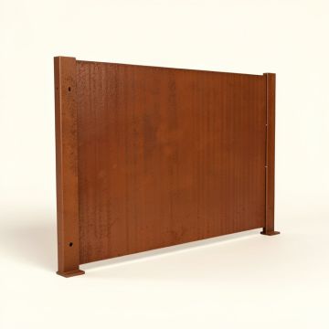 4 Ft. H X2 Ft. W Screen Series Blocks Corten Steel Privacy Screen (synthetic illustration; no displayed measurements)