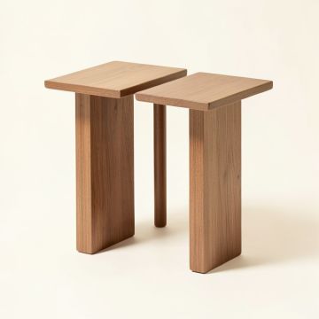 Webber 2 Piece Nesting End Tables (synthetic illustration; no displayed measurements)