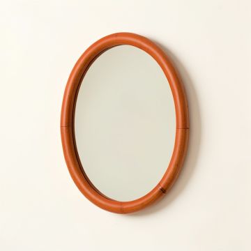 Moss Canyon Framed Wall Mirror - Terracotta (synthetic illustration; no displayed measurements)