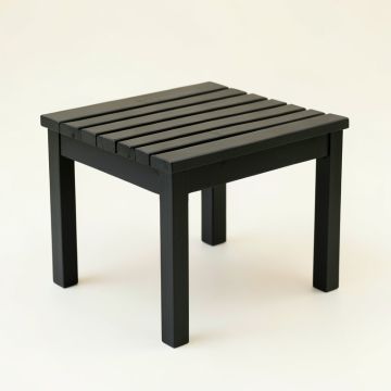 Willow Dale Compact Balcony Table - Black (synthetic illustration; no displayed measurements)