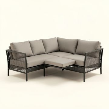 Zeba Patio Sectional Piece With Cushions (synthetic illustration; no displayed measurements)