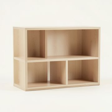 Heath Bend Desktop Shelving Unit - Beige (synthetic illustration; no displayed measurements)