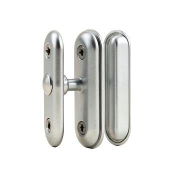F Series Broadway Privacy Leverset With Greenwich Rosette