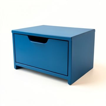 Birch Branch Under-Desk Drawer Unit - Blue (synthetic illustration; no displayed measurements)