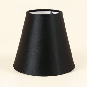 Silk/Shantung Bell Lamp Shade ( Screw On ) (synthetic illustration; no displayed measurements)