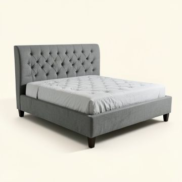 Parkey Queen Tufted Upholstered Standard Bed (synthetic illustration; no displayed measurements)