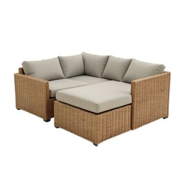 Kennison Patio Sectional With Cushions