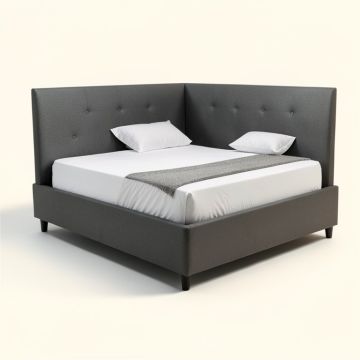 Krome Tufed Upholstered Standard Bed (synthetic illustration; no displayed measurements)