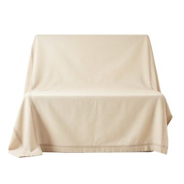 Dawn Falls Flat Bed Sheet - Beige