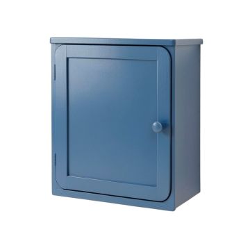Wren Brook Wall-Mounted Laundry Cabinet - Blue