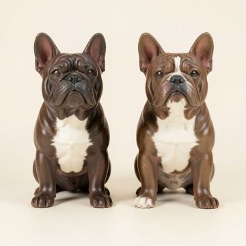 2 Piece Ridgemoor Sleeping French Bulldog Statue Set (synthetic illustration; no displayed measurements)