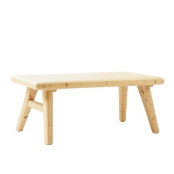Slate Brook Indoor Bench - Cream (synthetic illustration; no displayed measurements)
