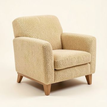 Beachworth 42 '' Wide Chenille Armchair (synthetic illustration; no displayed measurements)