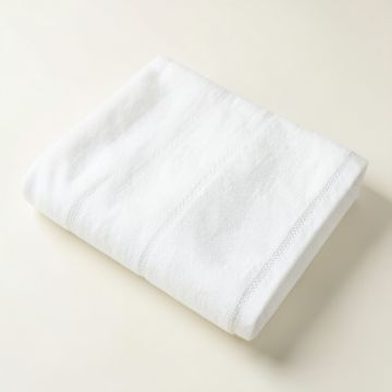 Cedar Falls Bath Towel - White (synthetic illustration; no displayed measurements)