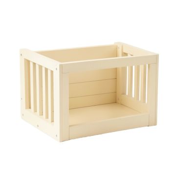 Moss Bridge Empty Furniture-Style Pet Crate - Cream