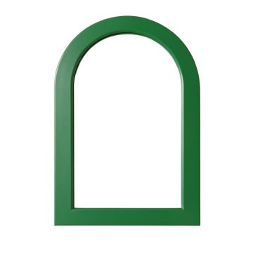 Olive Canyon Framed Wall Mirror - Green