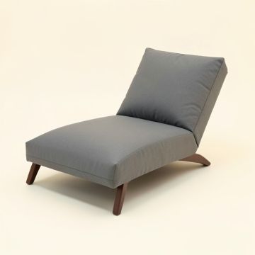 Anu ? A Chaise Lounge With Cushion (synthetic illustration; no displayed measurements)
