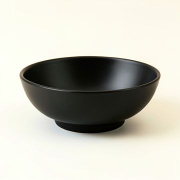 Ash Branch Dining Bowl - Black (synthetic illustration; no displayed measurements)