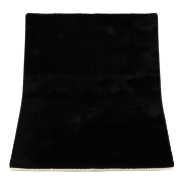 Hand-Tufted Black/Ivory Area Rug