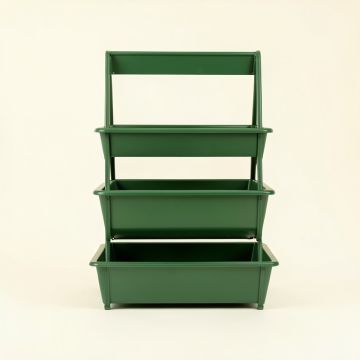 Dune Arc Empty Vertical Garden Frame (synthetic illustration; no displayed measurements)