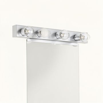 Bowdoinham 4-Light Chrome Vanity Light (synthetic illustration; no displayed measurements)
