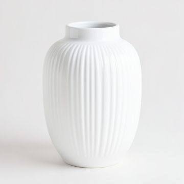 Rowan Crest Empty Decorative Vase - White (synthetic illustration; no displayed measurements)
