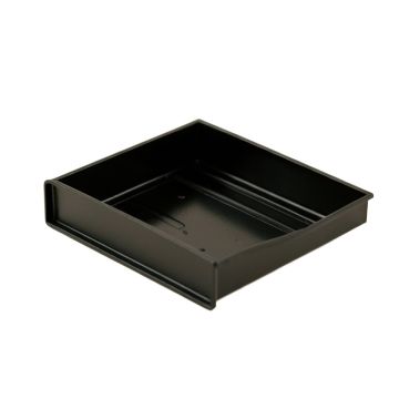 Heath Crossing Empty Under-Desk Cable Tray - Black