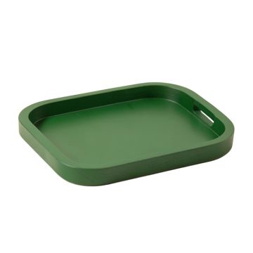 Slate Arc Serving Tray - Green