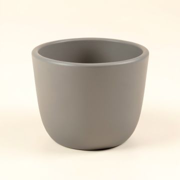 Happy Planter Planter , 14 '' X 14 '' X 13.6 '' , Smokey Cream (synthetic illustration; no displayed measurements)