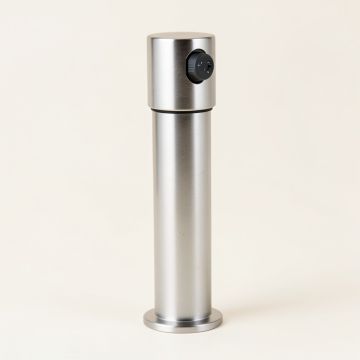 Vero Thermostatic Shower Faucet With Monitor (synthetic illustration; no displayed measurements)