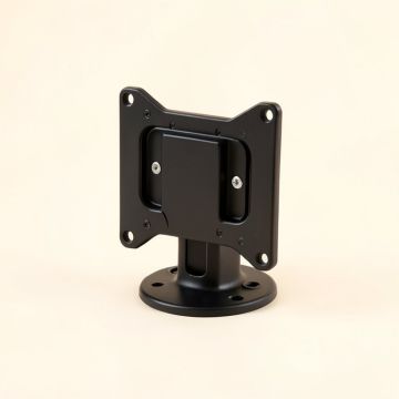 Black Desktop Mount For Lcd Holds Up To 60 Lbs (synthetic illustration; no displayed measurements)