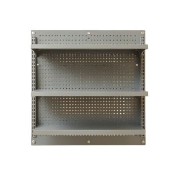 Ridge Crossing Empty Wall-Mounted Tool Organizer Panel - Gray