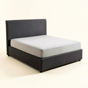 Atkin King Upholstered Platform Bed (synthetic illustration; no displayed measurements)