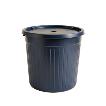 River Bridge Closed Garden Compost Bin - Navy