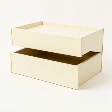 River Dell Under-Desk Drawer Unit - Cream (synthetic illustration; no displayed measurements)