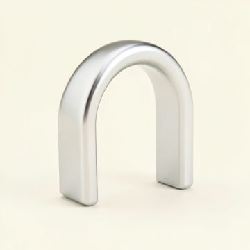 Chrome Ii 5 '' Center To Center Arch Pull (synthetic illustration; no displayed measurements)
