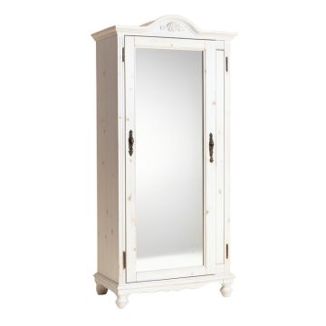 Etoy Over The Door Jewelry Armoire With Mirror
