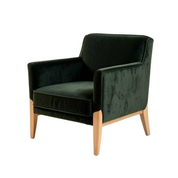 39.37 '' Wide Velvet Armchair