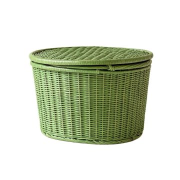 Brook Bend Laundry Hamper - Green