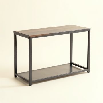 Stroud Metal Console Table (synthetic illustration; no displayed measurements)