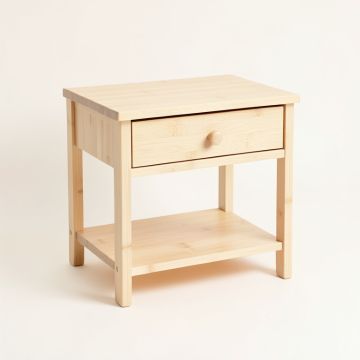 Flint Field Nightstand - Ivory (synthetic illustration; no displayed measurements)
