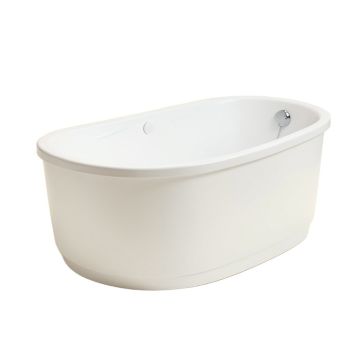 Sheba 72 '' X 28 '' Freestanding Soaking Acrylic Bathtub