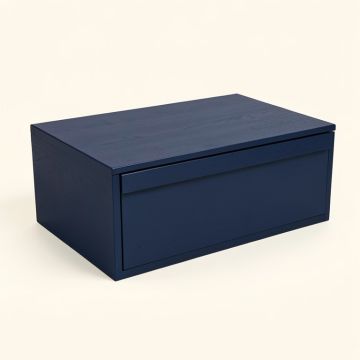 Brook Crest Desktop Monitor Riser - Navy (synthetic illustration; no displayed measurements)