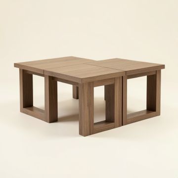 Corso 3 Piece Coffee Table Set (synthetic illustration; no displayed measurements)