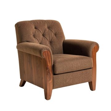 Hoboken 38 '' Wide Tufted Polyester Armchair