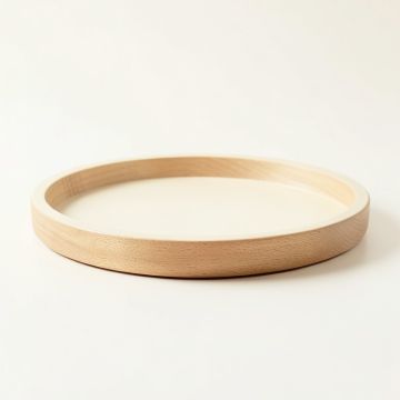 Fern Bridge Serving Tray - Cream (synthetic illustration; no displayed measurements)