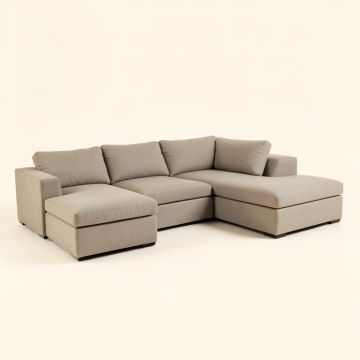 Right Hand Facing Modular Sectional (synthetic illustration; no displayed measurements)