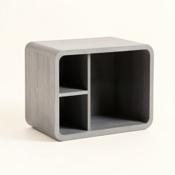 Lake Arc Low Toy Storage Unit - Gray (synthetic illustration; no displayed measurements)