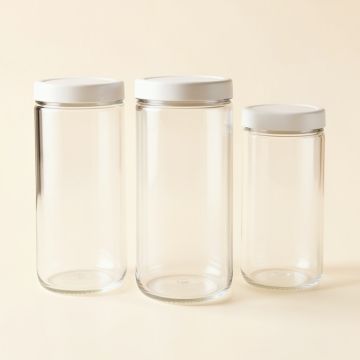 Mr. Coffee 3 Piece Kitchen Canister Set (synthetic illustration; no displayed measurements)